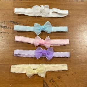 Baby headbands (set of 5)